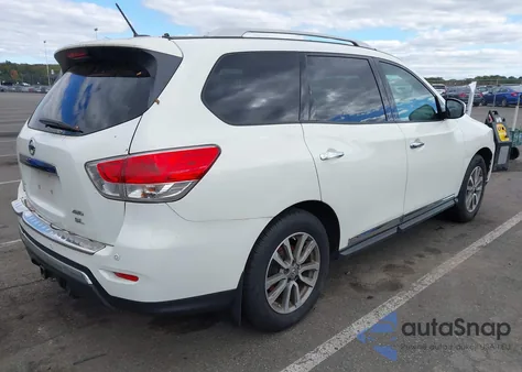 2014 Nissan Pathfinder Sl z USA, uszkodzony, nr VIN 5N1AR2MM4EC687861